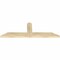 Ekena Millwork Portland Rough Sawn Timber Gable Bracket, Douglas Fir, 48"W x 16"H x 2"D x 4"F, 8/12 Pitch GBW048X16X0204POR00RDF - alternate 3